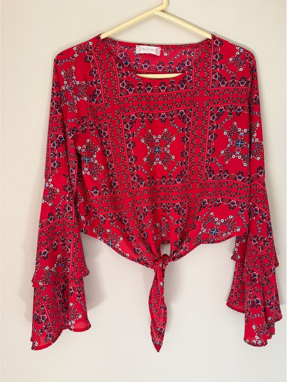 S Altar’d State boho cropped blouse